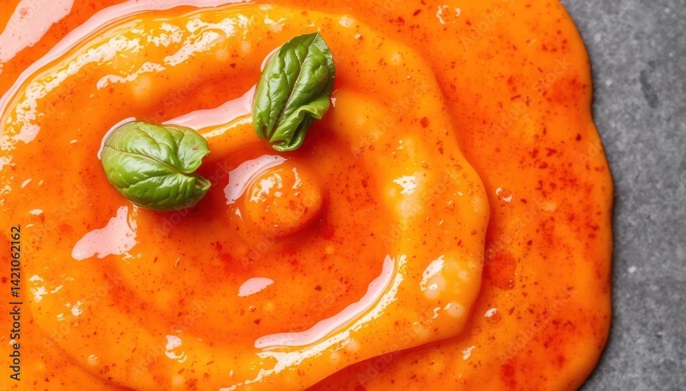 Spicy Orange Dip Texture Spicy Orange Dip Texture