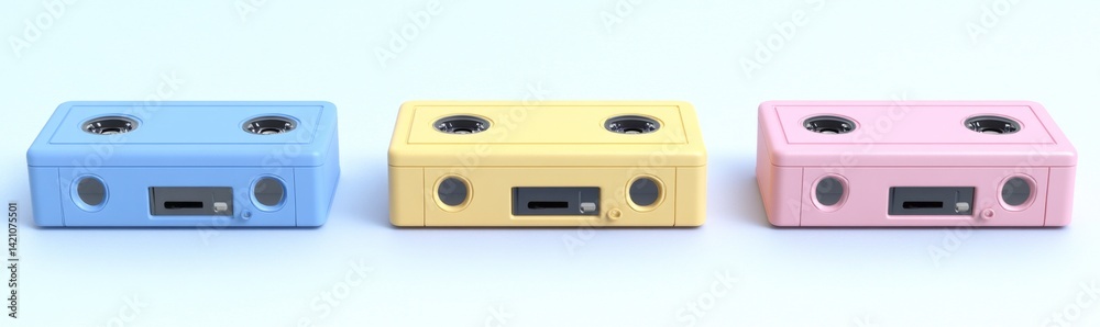 Obraz premium Colorful Compact Device