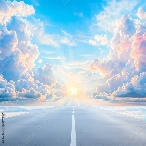 Heavenly Road to Sunrise