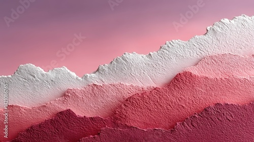 The delicate shades of pink and white blend together in the background