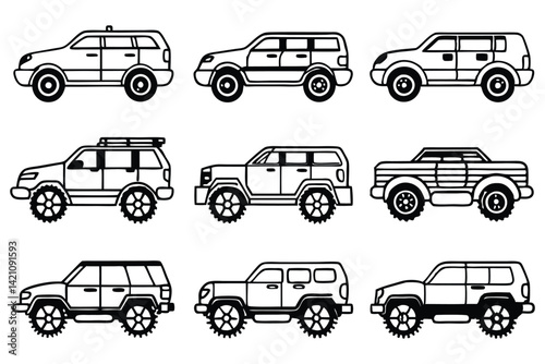 Trailblazer All Terrain Vector Set