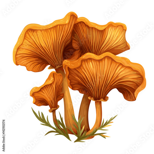 Golden Chanterelle Mushrooms – Wild Forest Harvest
