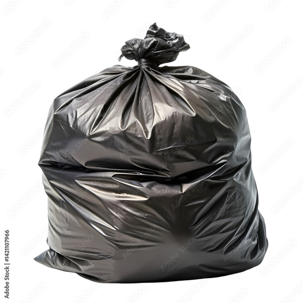 Large Black Trash Bag Waste Disposal and Recycling Large Black Trash Bag Waste Disposal and Recycling