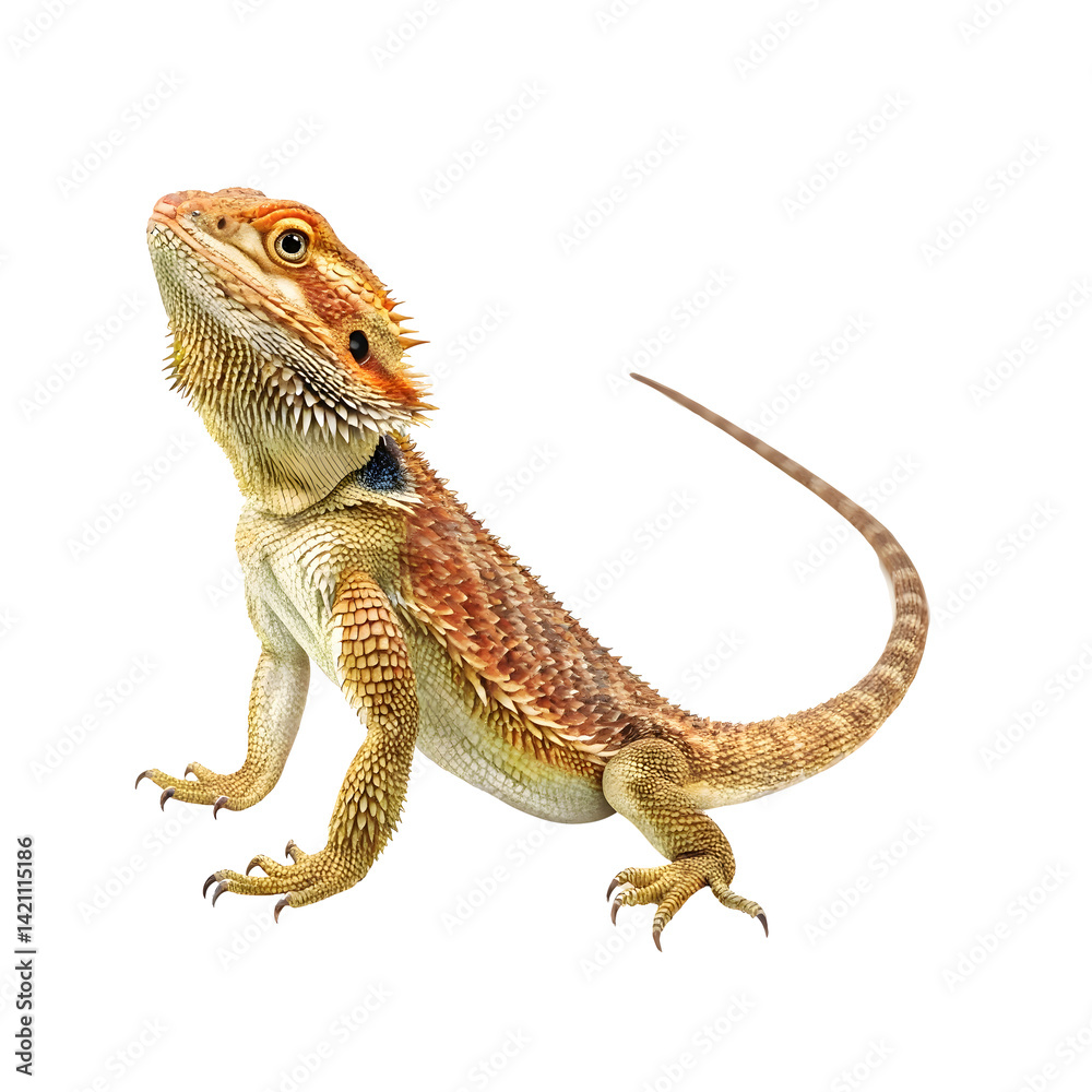 Obraz premium Bearded dragon lizard