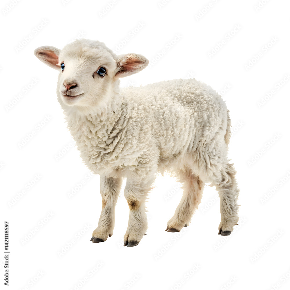 Fototapeta premium The sheeps kids
