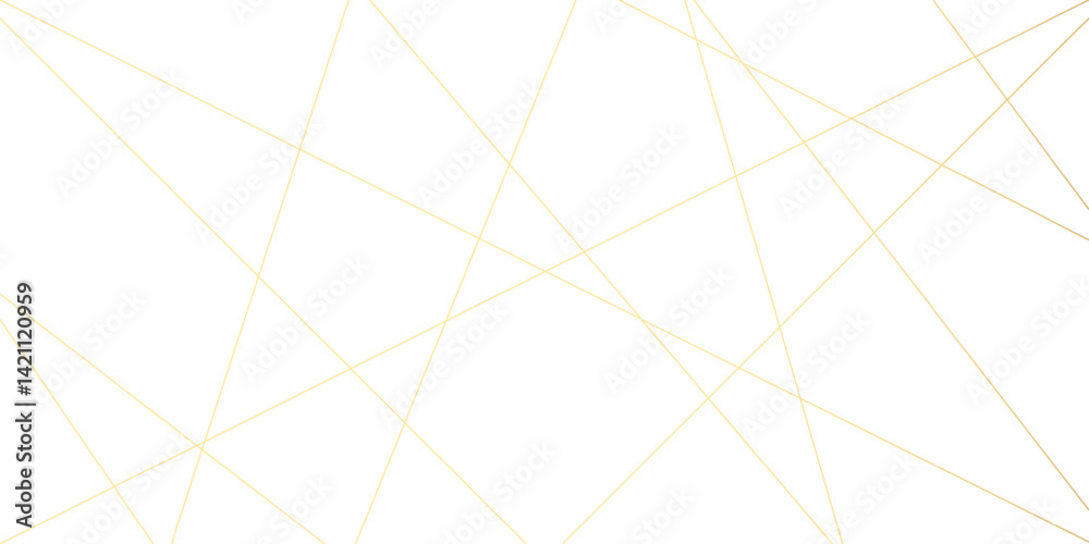 intersecting golden lines arranged in an abstract, crisscross geometric pattern over a clean white background the lines for a soft metallic effect intersecting golden lines arranged in an abstract, crisscross geometric pattern over a clean white background the lines for a soft metallic effect
