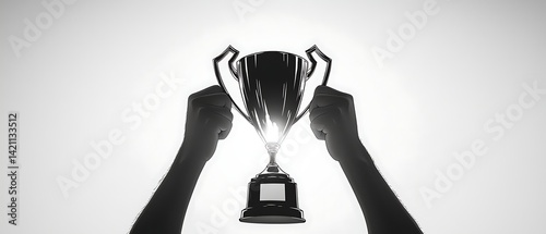 Hands Holding Trophy