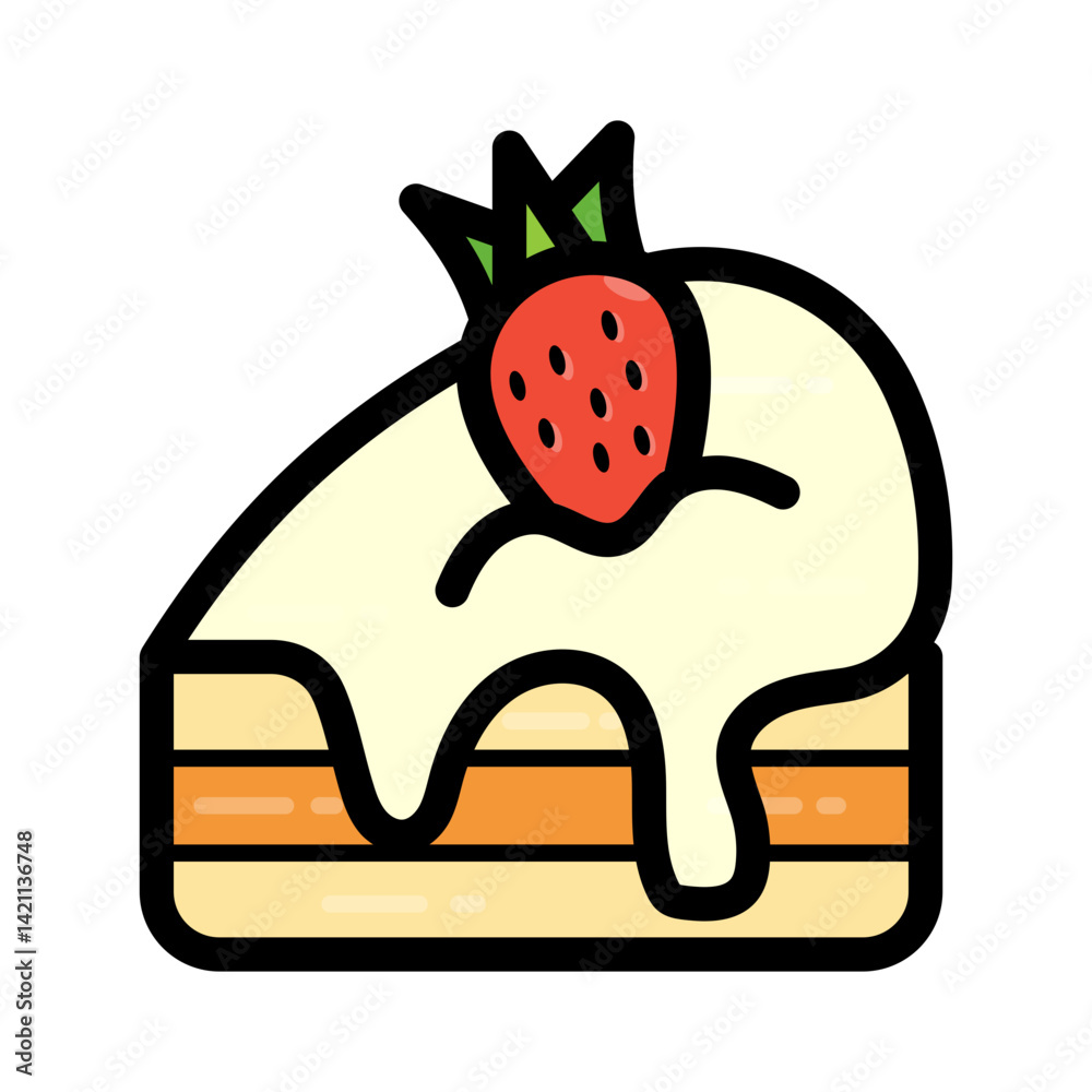 Obraz premium Piece of Cake Filled