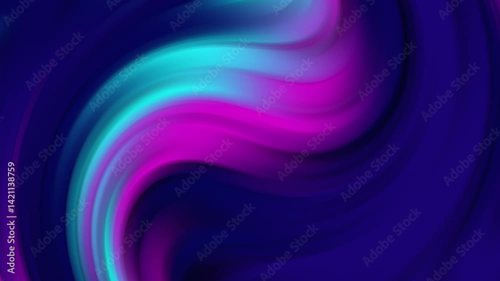 Abstract colorful pink blue cyan fluid gradient motion wave swirl glowing light background 4K, UHD Abstract colorful pink blue cyan fluid gradient motion wave swirl glowing light background 4K, UHD