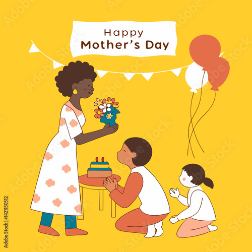 Mother's Day is a celebration honoring the mother of the family or individual, as well as motherhood, maternal bonds, and the influence of mothers in society. It is celebrated on different days in man