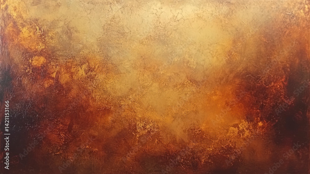 Abstract textured background with warm, earthy tones of brown, gold, and orange, creating a rustic and vintage feel. Abstract textured background with warm, earthy tones of brown, gold, and orange, creating a rustic and vintage feel.