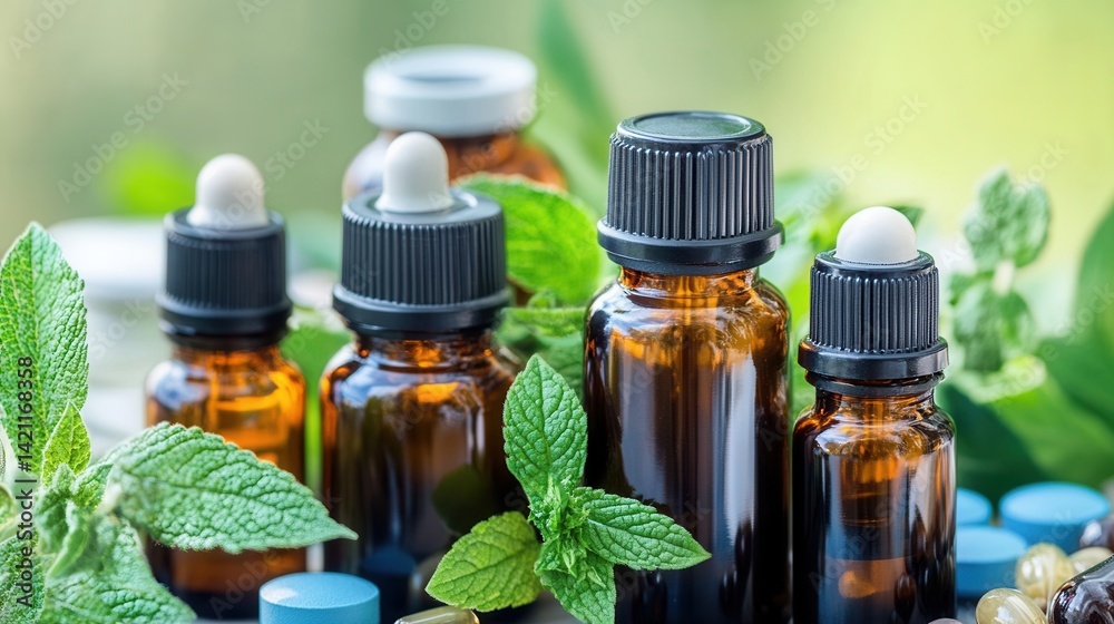 Essential oils and herbs Essential oils and herbs