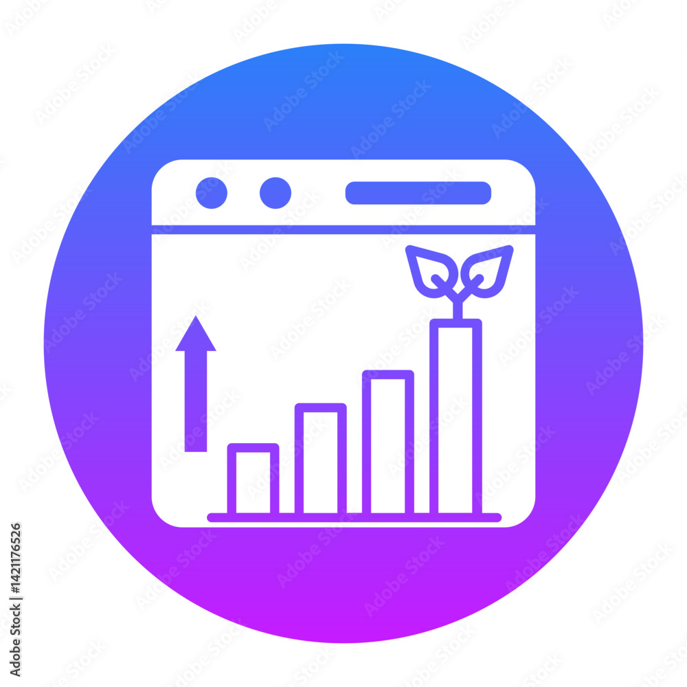 Organic Reach Icon Organic Reach Icon