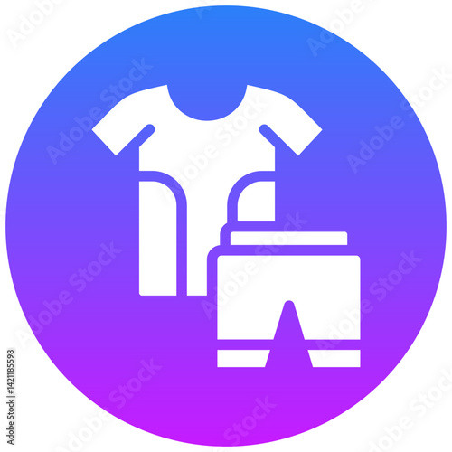 Exercise Clothes Icon