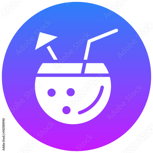 Coconut Drink Icon