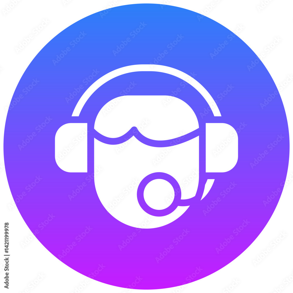 Customer Operator Icon Customer Operator Icon