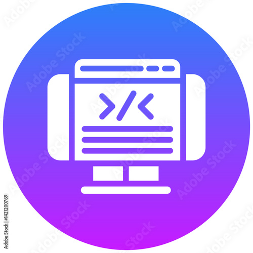Web Coding Icon