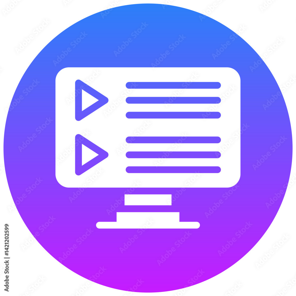 Video Tutorial Icon Video Tutorial Icon