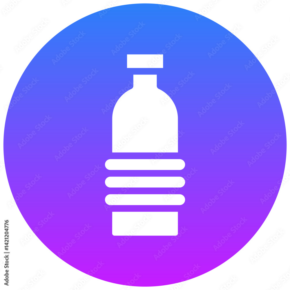 Fototapeta premium Water Bottle Icon
