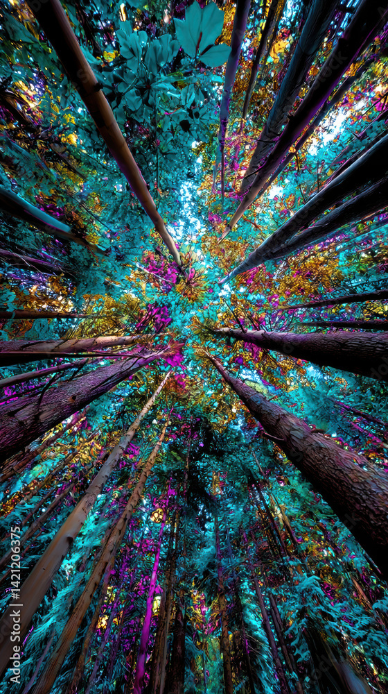 Fototapeta premium Psychodeliczna Botanika