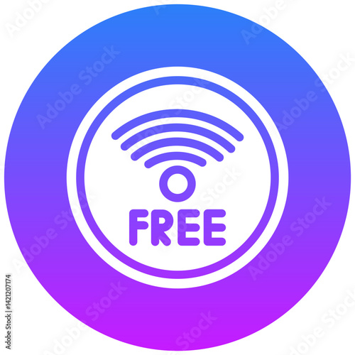 Free Wifi Vector Icon