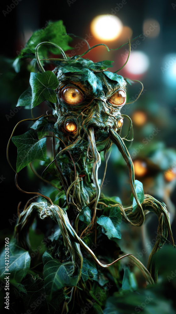 Fototapeta premium Psychodeliczna Botanika