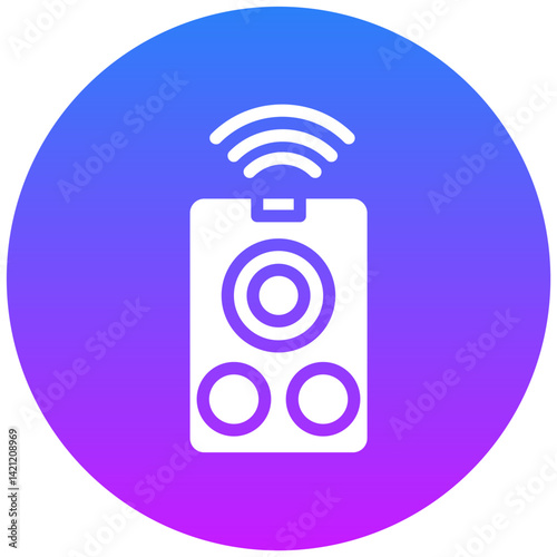 Smart Control Vector Icon