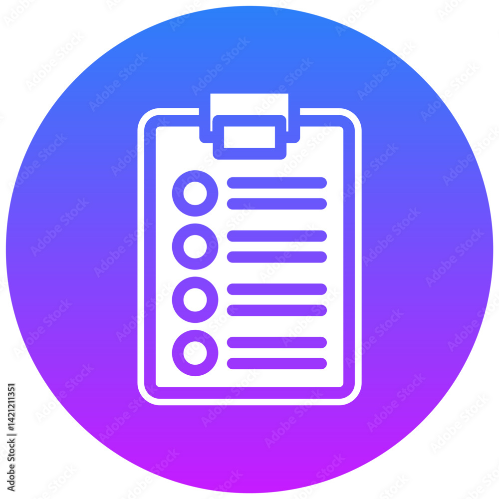 Job Analysis Vector Icon Job Analysis Vector Icon