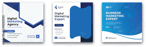 Sophisticated Digital Marketing Agency and Expert Flyers Collection