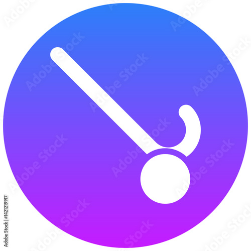 Hockey Stick Icon
