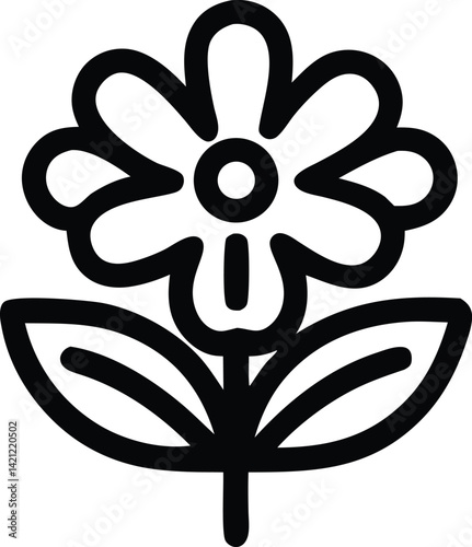 Fleur de lis vector art presents a classic floral ornament, often used as a vintage tattoo design or a decorative black silhouette