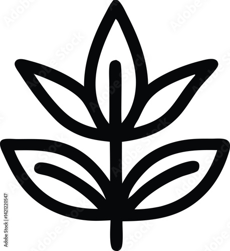 The fleur de lis symbol, a classic vector illustration, often appears as a black decorative flower or tribal design elementThe fleur de lis symbol, a classic vector illustration, often appears as a bl