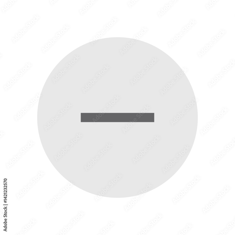 Horizontal Rule Outlined Icon Horizontal Rule Outlined Icon