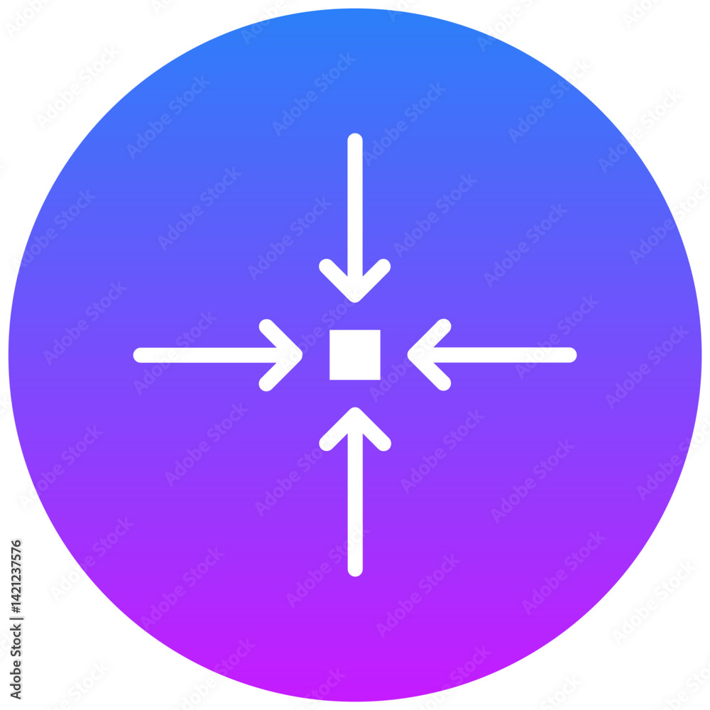 Fototapeta premium Shrink Icon