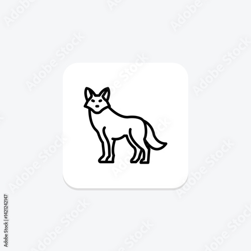 Fox, vector, pixel perfect, illustrator file