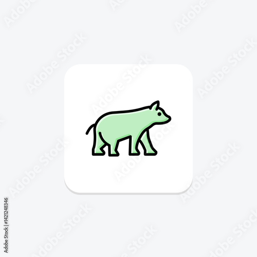 Bear, vector, pixel perfect, illustrator file
