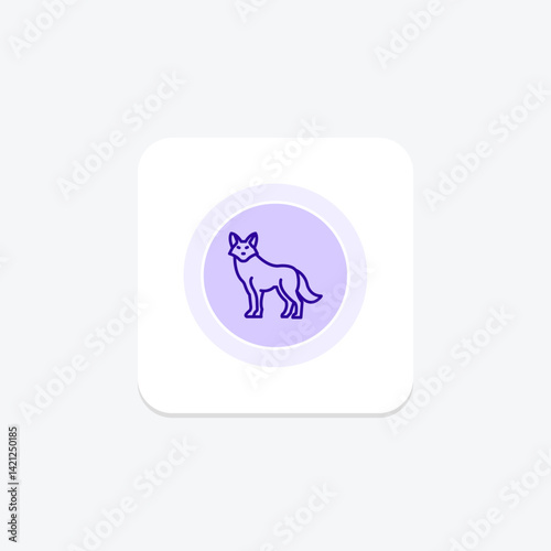 Fox, vector, pixel perfect, illustrator file