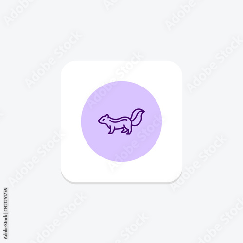 Squirrel, vector, pixel perfect, illustrator file