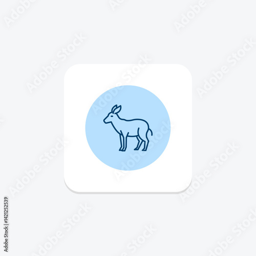 Okapi, vector, pixel perfect, illustrator file