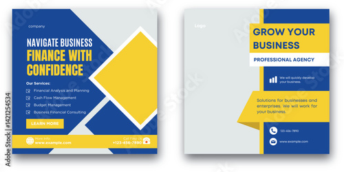 Business Financial Consulting and Professional Agency Services Design