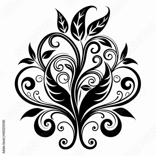 floral design elements t-shirt designer elements