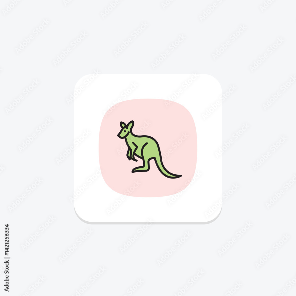 Fototapeta premium Tasmanian Devil, vector, pixel perfect, illustrator file