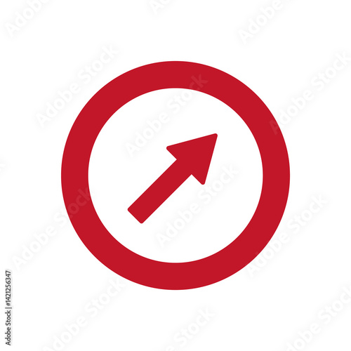 Free Download red arrow icon - GFXLoad