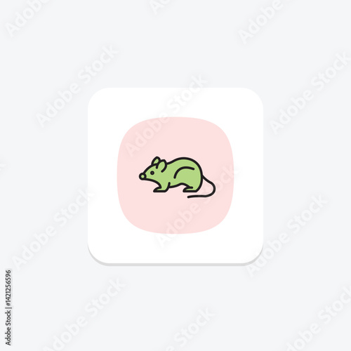 Vole, vector, pixel perfect, illustrator file