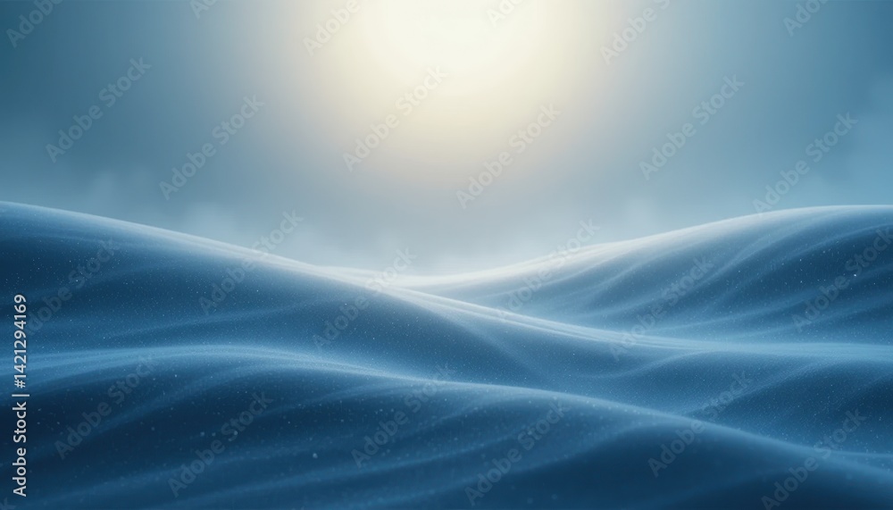 Fototapeta premium Calm ocean waves lapping under a bright sun seaside landscape nature photography tranquil environment aerial view serenity concept