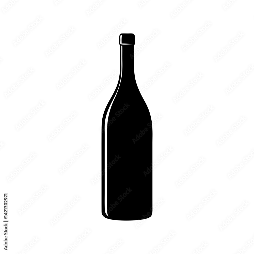 wine bottle vector illustration wine bottle vector illustration