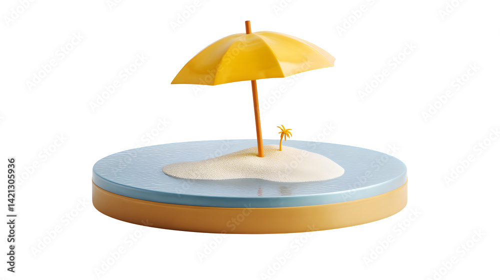 beach umbrella illustration on white or transparent background beach umbrella illustration on white or transparent background