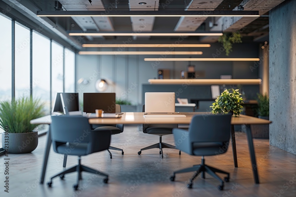 Innovative Fuzzy Blurred Workspace Design Concepts for Modern Office Environments Innovative Fuzzy Blurred Workspace Design Concepts for Modern Office Environments