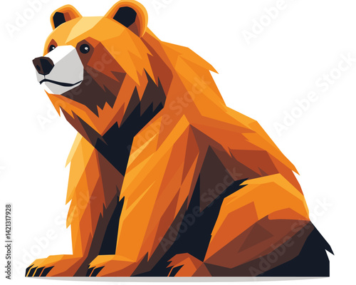 bear vector illustration