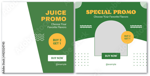 Dynamic Juice Promo Templates for Social Media Engagement and Campaigns